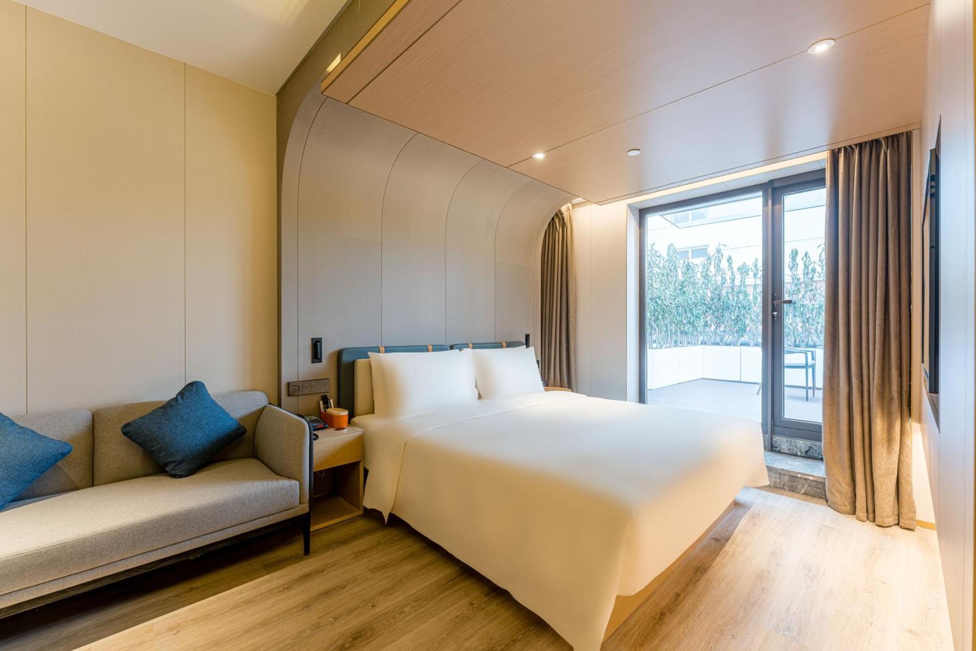 Atour Hotel Shanghai World Expo West Gaoke Road Экстерьер фото