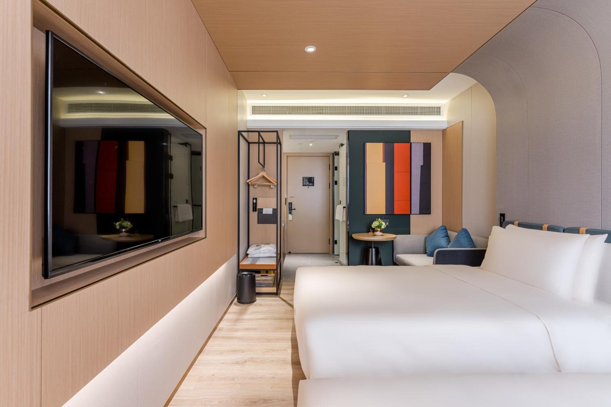 Atour Hotel Shanghai World Expo West Gaoke Road Экстерьер фото