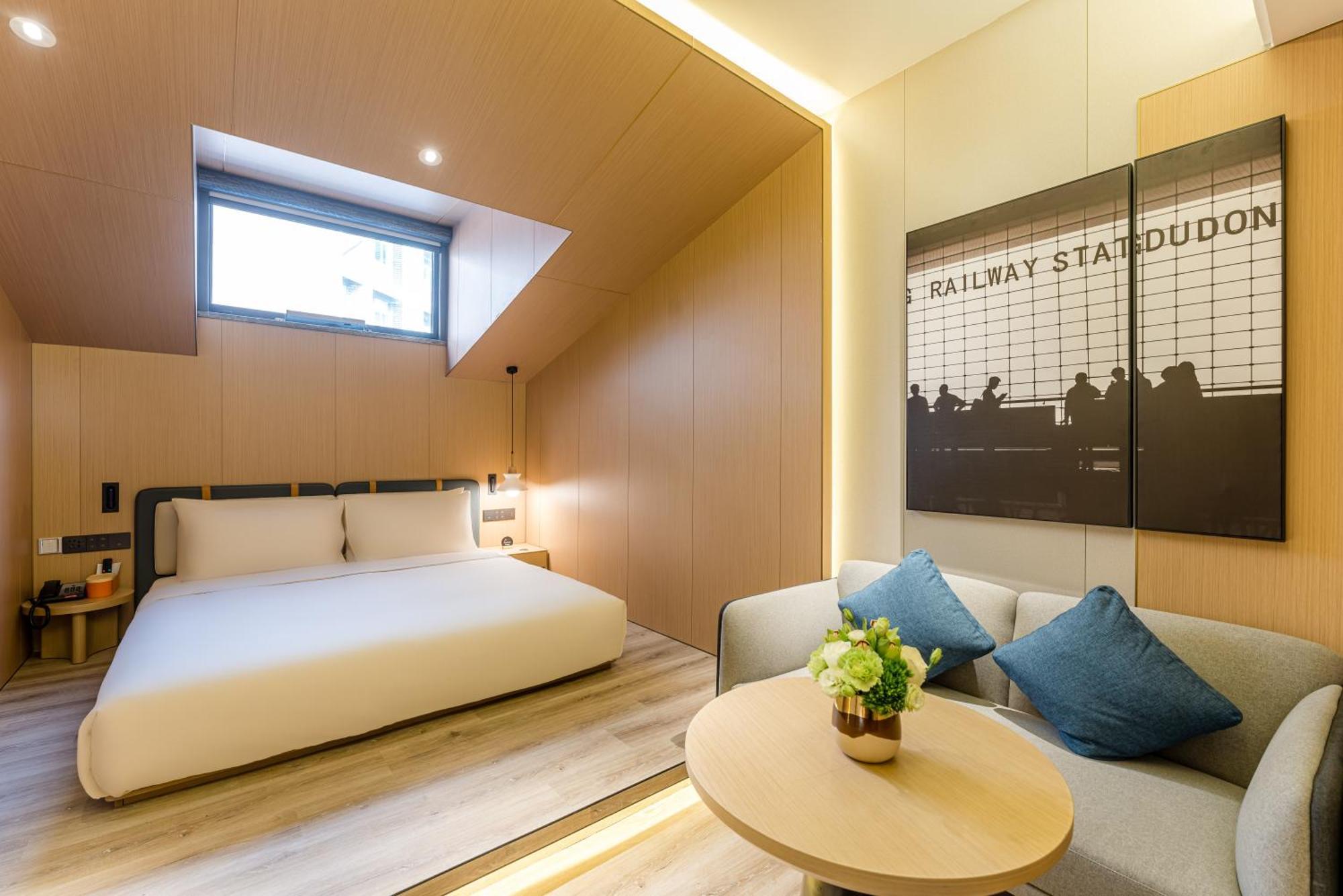 Atour Hotel Shanghai World Expo West Gaoke Road Экстерьер фото