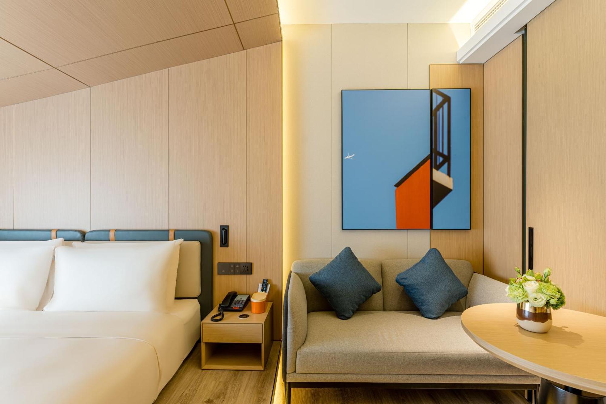 Atour Hotel Shanghai World Expo West Gaoke Road Экстерьер фото